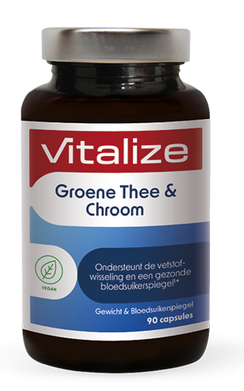 VITALIZE GROENE THEE  CHROOM 90CAPS